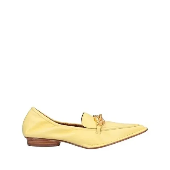 TORY BURCH Jessa Pointy-Toe Loafer - Butter Yellow/ Butter Yellow - Picture 3 of 5